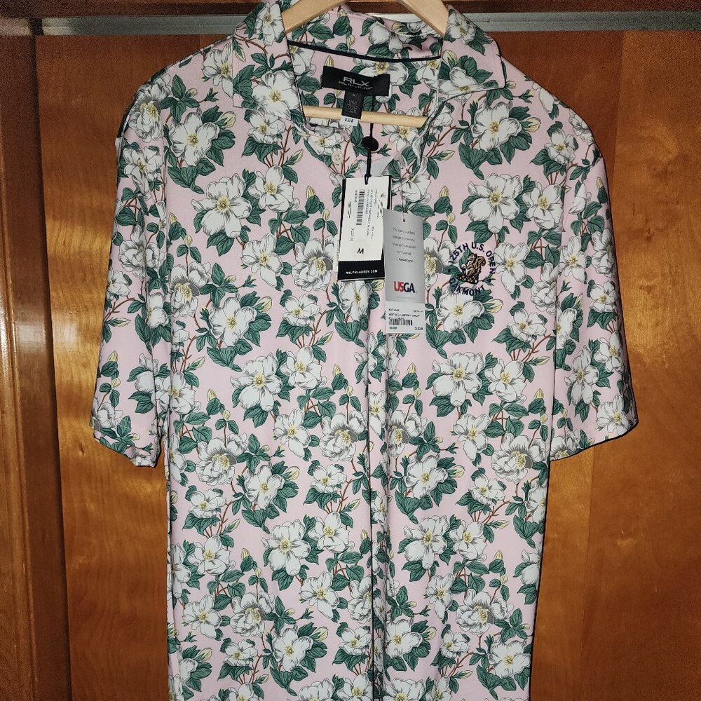 Ralph Lauren RLX 2025 U.S. Open Oakmont PGA Golf Polo